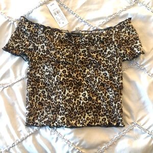 Cheetah print top